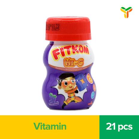 FITKOM MULTIVITAMIN ANGGUR 21S