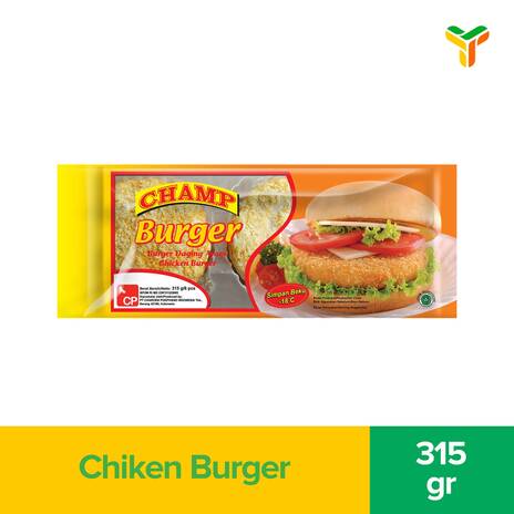 CHAMP BURGER 315GR C20S