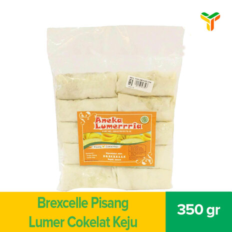 BREXCELLE ANEKA LUMERRRIA PISANG COKELAT KEJU350GR