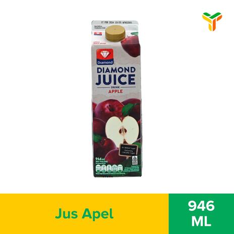 DIAMOND UNSWEET APPLE 946ML (C12)