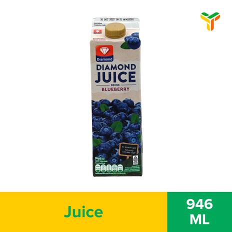DIAMOND UNSWEET BLUEBERRY 946ML (C12)