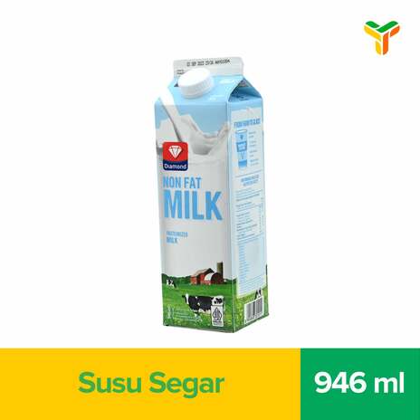 DIAMOND FRESH MILK NONFAT 946ML (C12)