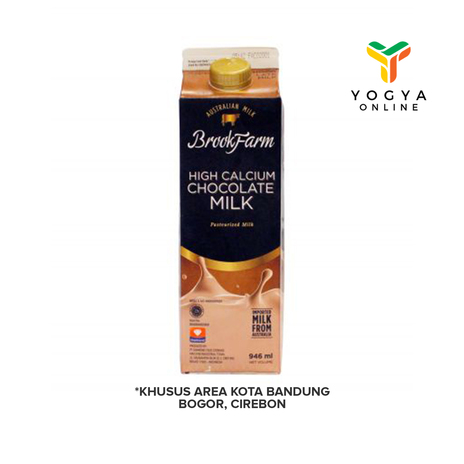 BROOKFARM HIGH CALCIUM CHOCOLATE MILK 946ML C6