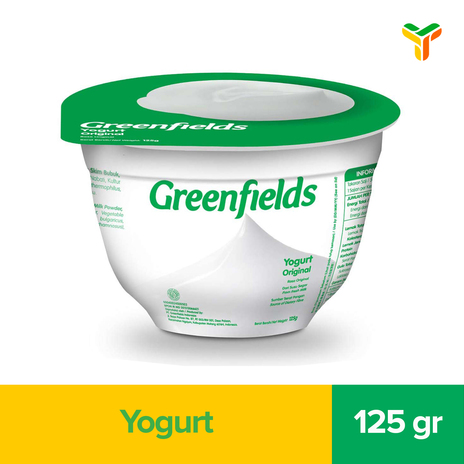 GREENFIELDS YOGURT ORIGINAL 125GR (C12)