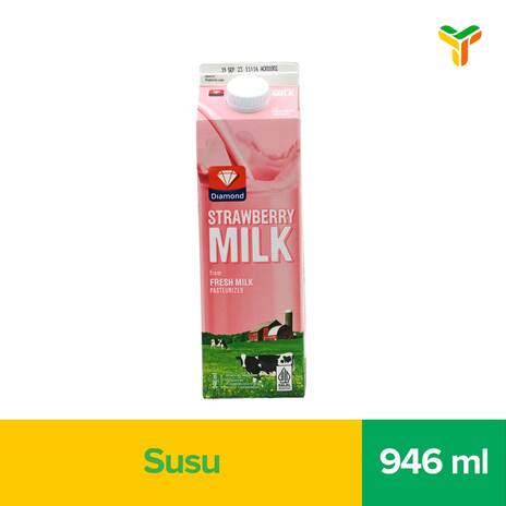 DIAMOND FRESH MILK STRAWBERRY 946ML (C12)