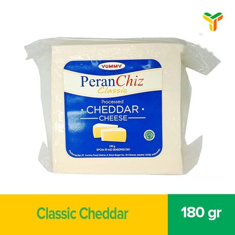 YUMMY PERANCHIZ CLASSIC CHEDDAR 180GR (C11)