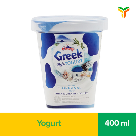 CIMORY GREEK STYLE YOGURT ORIGINAL 400ML C12