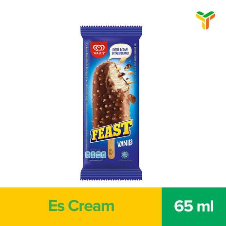 WALLS FEAST VANILLA 65ML (1C=42)