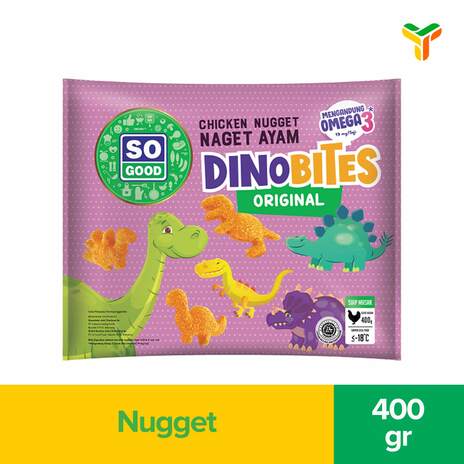 SO GOOD DINO BITES 400GR (C=12)