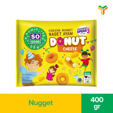 SO GOOD CHICKEN NUGGET DONAT 400GR (C12)