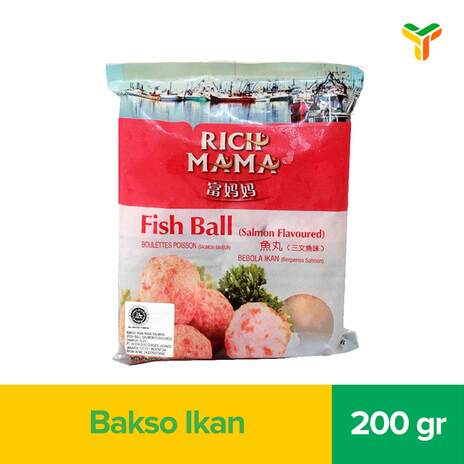 RICH MAMA SALMON FISH BALL 200GR (C28)