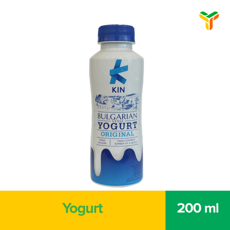 KIN BULGARIAN YOGURT ORIGINAL 200ML C24