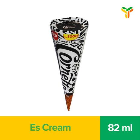 WALLS CORNETTO CLASSICO BLACK&WHITE JR 82ML (C24)