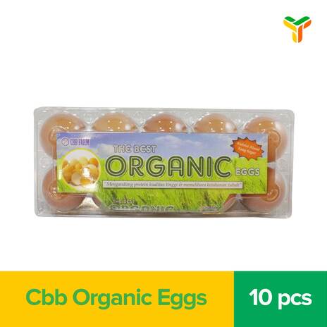 CBB ORGANIC EGGS 10S (C12)
