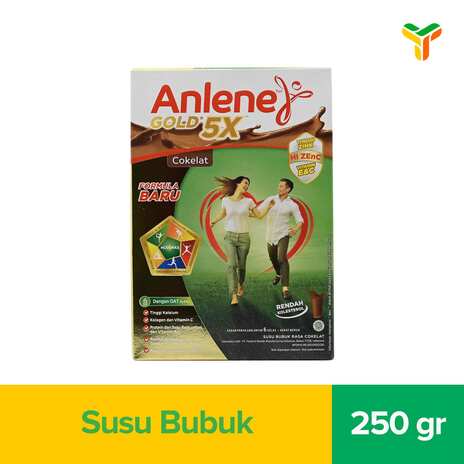ANLENE GOLD COKLAT 250GR