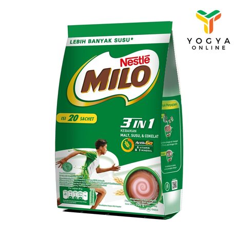 MILO IMPORT 3IN1 20S