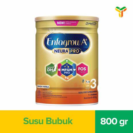ENFAGROW A PLUS 3 VANILA 800G TIN_1C6P