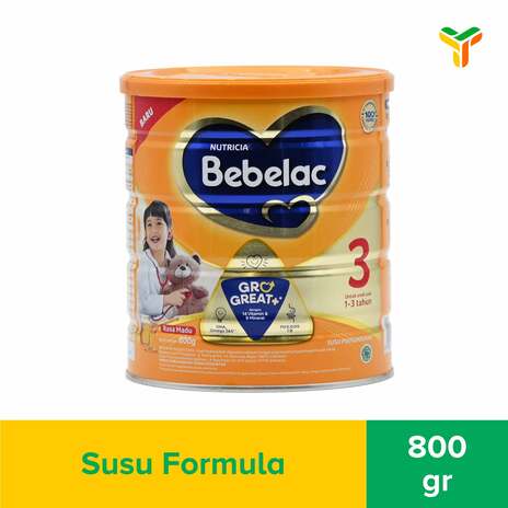 BEBELAC 3 MADU 800G TIN_1C12P