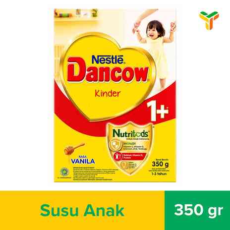 DANCOW 1PLUS VANILLA DHA 350 GR