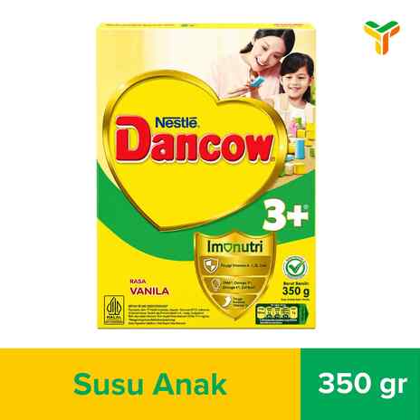 DANCOW 3PLUS VANILLA BOX 350GR