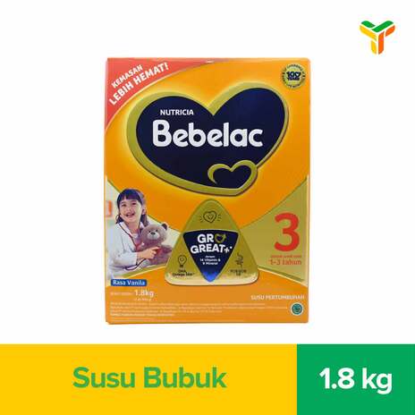 BEBELAC 1PLUS VANILA 1800G BOX_1C6P