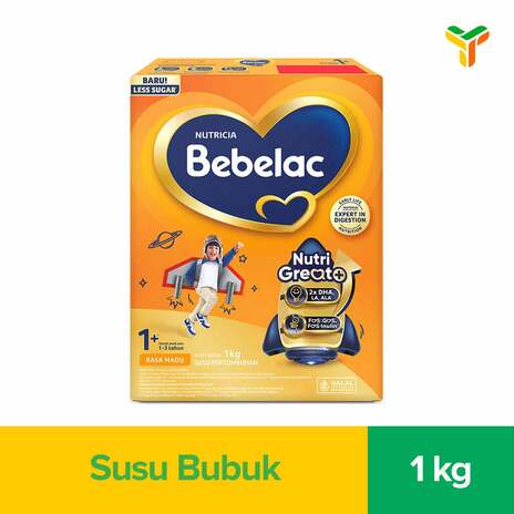 BEBELAC 1PLUS MADU  1000G_1C10P