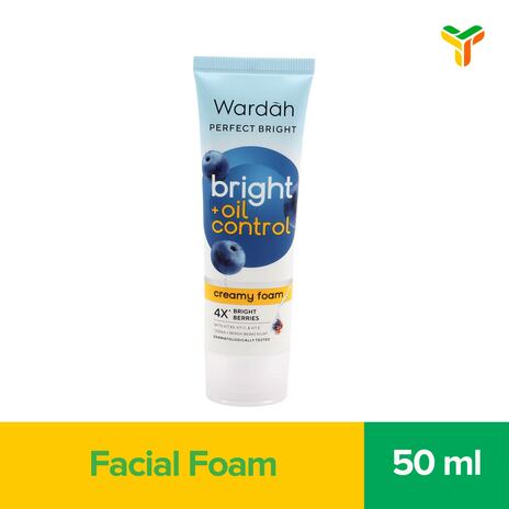 Wardah Facial Foam Perfect Bright Oil Control 60ml (1c=36)