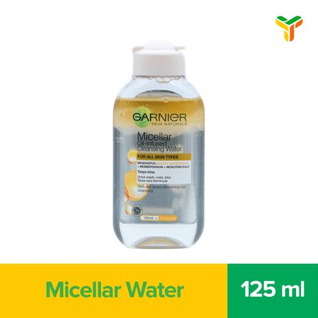GARNIER MICELLAR OIL INFUSED 125ML _1C24P