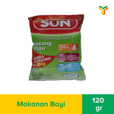 SUN KACANG HIJAU SACHET 120 GR_1C24P