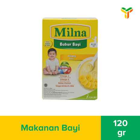 MILNA BUBUR 6PLUS PISANG 120G