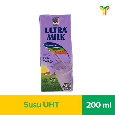 ULTRA MILK TARO 200ML ( 1 C = 24 PCS )