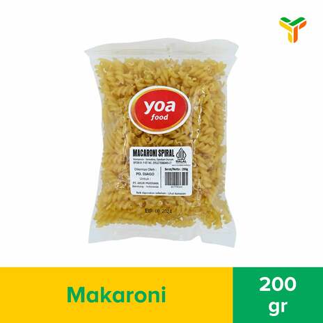 YOA MACARONI SPIRAL 200GR_1C6P