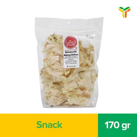 LILY SNACK REMPEYEK UDANG REBON 170 GR