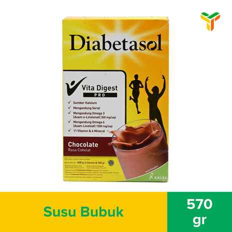 DIABETASOL COKLAT 570G