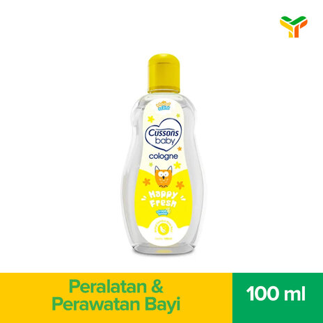Cussons Baby Cologne Minyak Wangi Bayi Happy Fresh 100Ml Btl