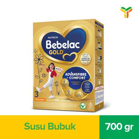 BEBELAC GOLD 3 MADU  700G_1C10P