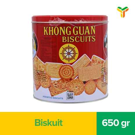 KHONG GUAN ASSORTED MERAH 650G