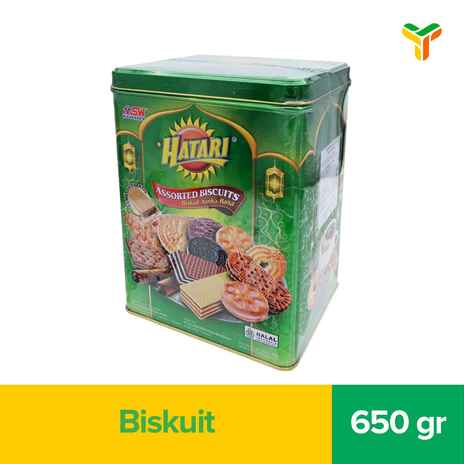 HATARI ASSORTED BISCUIT 650GR