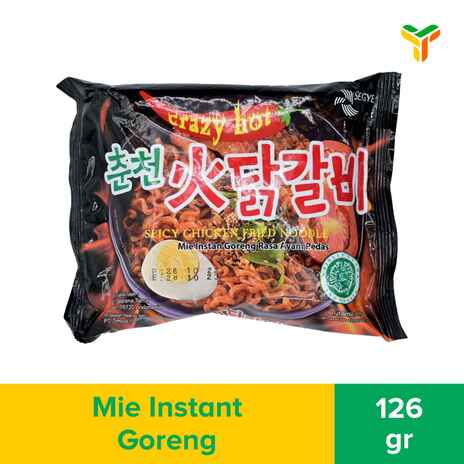 SEGYE MIE GORENG AYAM PEDAS 126GR_1C40P