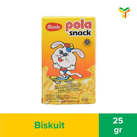 MONDE POLA SNACK 25G _1C60P