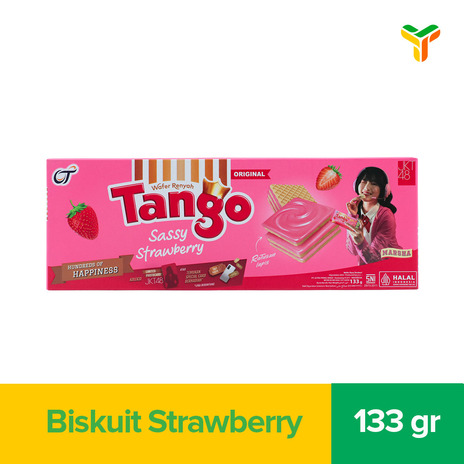 Tango Strawberry 176gr (1c=24pcs)