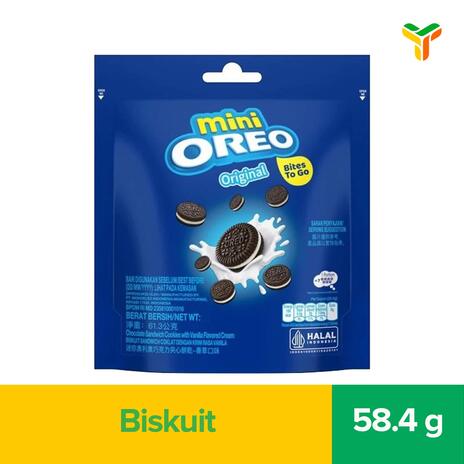 OREO MINI CREAM VANILA POUCH 58.4G_1C24P
