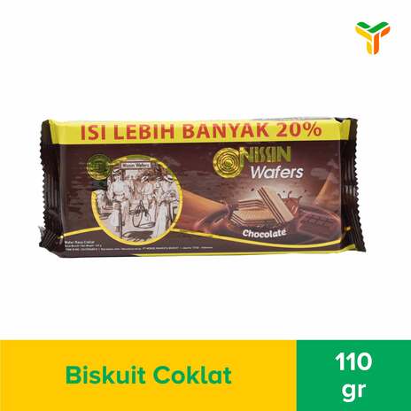 NISSIN WAFER CHOCOLATE 110GR 