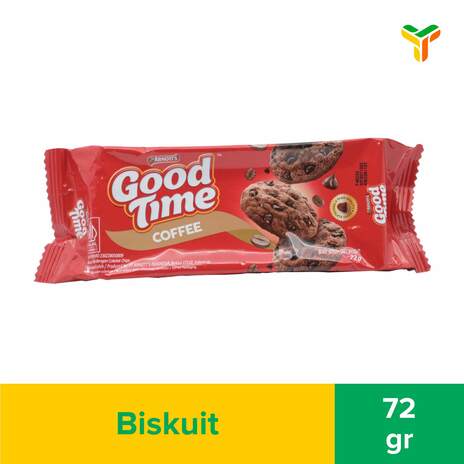 GOOD TIME COFFEE CHOCOCHIPS COOKIES 72G_1C48P