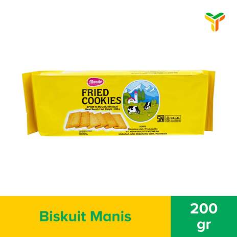 MONDE FRIED COOKIES 200G (1C = 30 PCS)