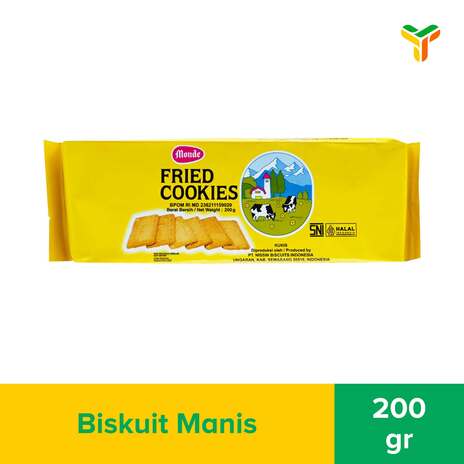 MONDE FRIED COOKIES 200G (1C = 30 PCS)