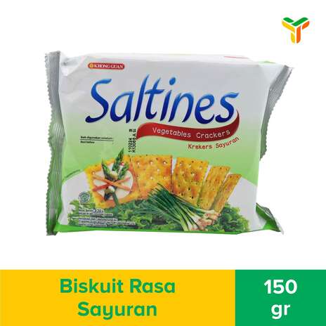 KHONG GUAN SALTINES VEGETABLE 150G