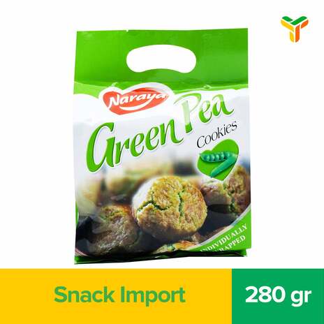 NARAYA GREEN PEAS COOKIES 280G_1C12P
