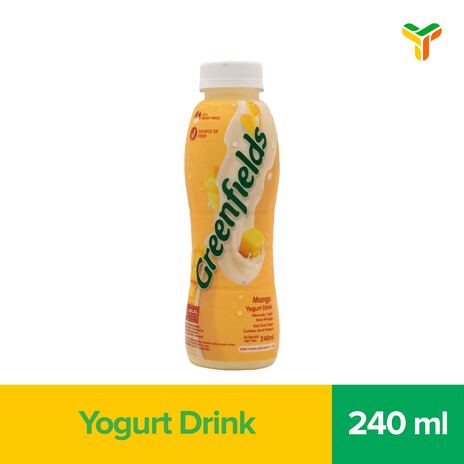 GREENFIELDS YOGURT DRINK MANGO 240ML C12