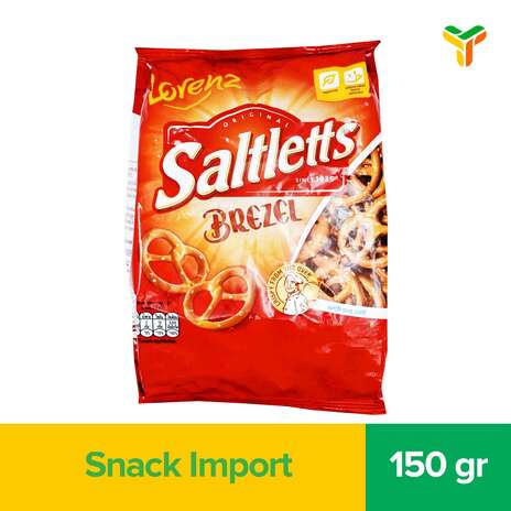 LORENZ SALTLETTS BREZEL 150G